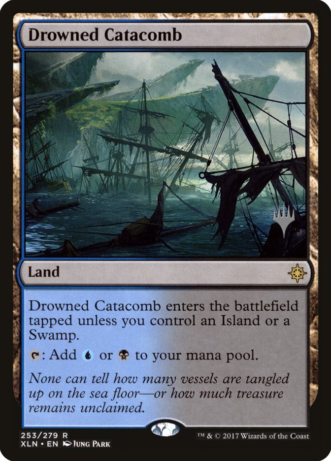 Drowned Catacomb (Promo Pack) [Ixalan Promo Pack]