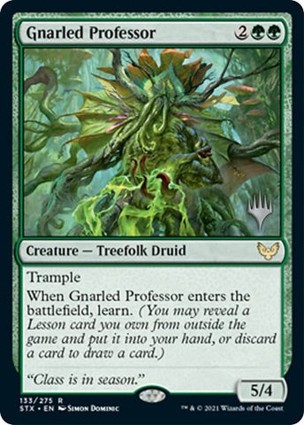 Gnarled Professor (Promo Pack) [Strixhaven: School of Mages Promo Pack]