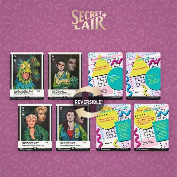 Secret Lair Drop: Our Boss is on Vacation Superdrop - Secret Lair High Class of '87 (Non-Foil Edition)