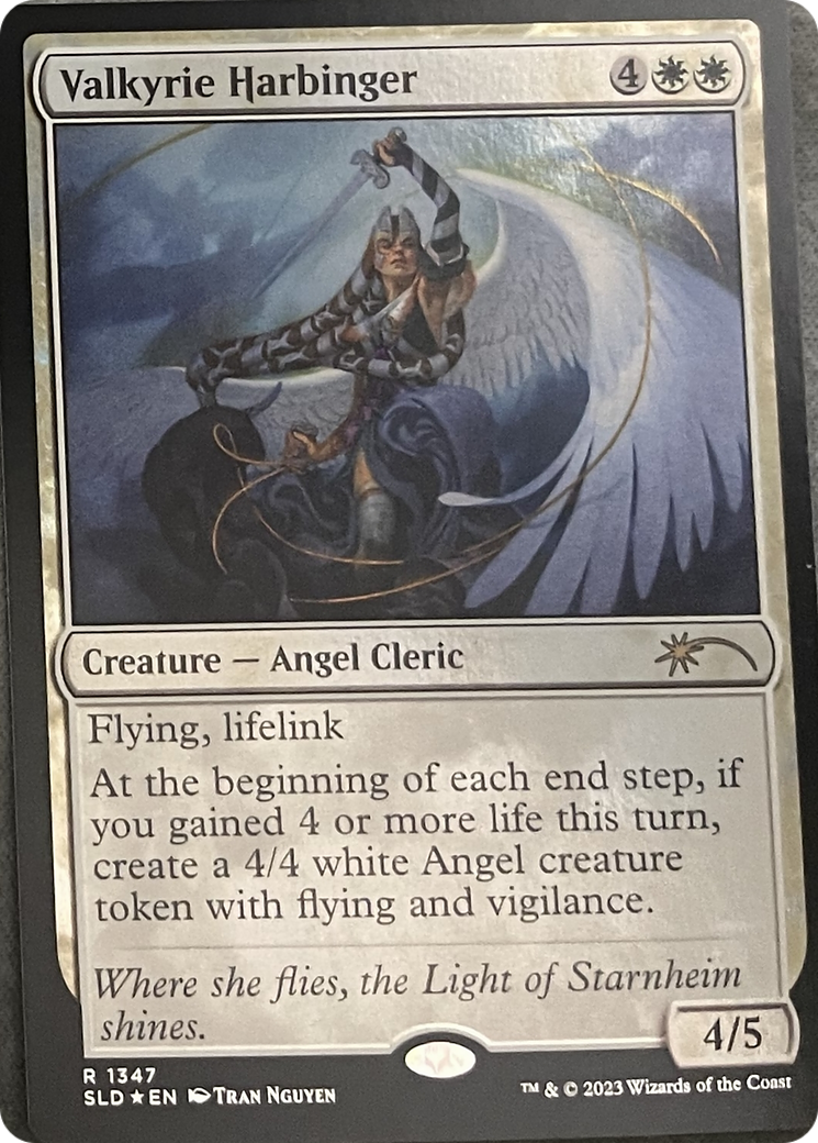 Valkyrie Harbinger (List) [Secret Lair: Angels]
