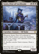 Ayara, First of Locthwain (Promo Pack) [Throne of Eldraine Promo Pack]
