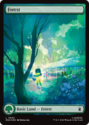 Forest (0442) (Surge Foil) [Marvel Super Heroes]