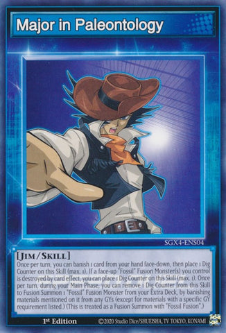 Major in Paleontology [SGX4-ENS04] Common