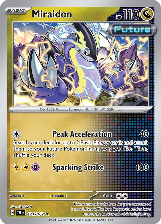 Miraidon (121/162) (Scarlet & Violet: Temporal Forces) [Theme Deck Exclusive]