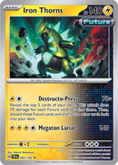 Iron Thorns (062/162) (Scarlet & Violet: Temporal Forces) [Theme Deck Exclusive]