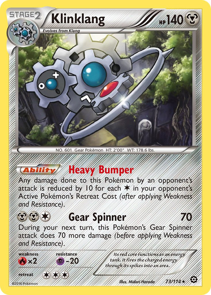 Klinklang (73/114) (XY: Steam Siege) [Theme Deck Exclusive]