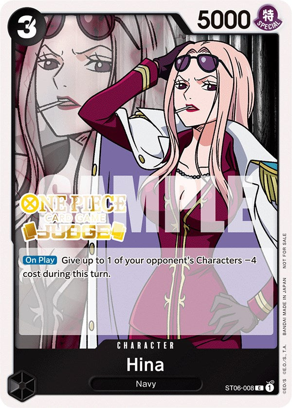 Hina (Judge Pack Vol. 3) [One Piece Promotion Cards] – Fusion Gaming