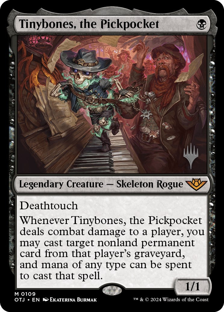 Tinybones, the Pickpocket (Promo Pack) [Outlaws of Thunder Junction Promo Pack]