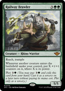 Railway Brawler (Promo Pack) [Outlaws of Thunder Junction Promo Pack]