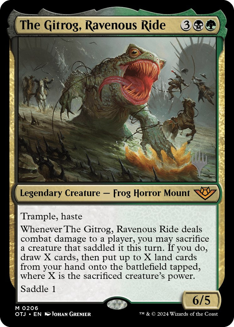The Gitrog, Ravenous Ride (Promo Pack) [Outlaws of Thunder Junction Promo Pack]