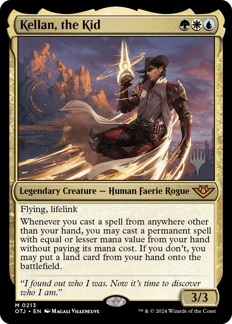 Kellan, the Kid (Promo Pack) [Outlaws of Thunder Junction Promo Pack]
