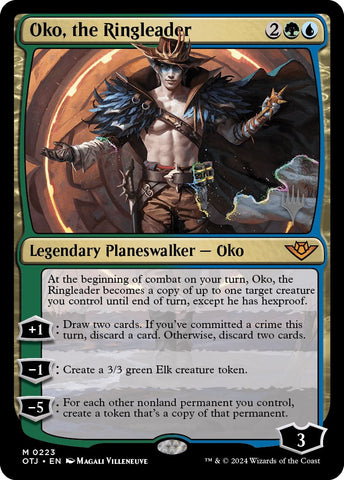 Oko, the Ringleader (Promo Pack) [Outlaws of Thunder Junction Promo Pack]