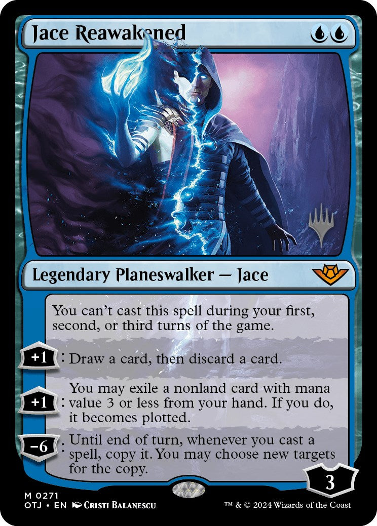 Jace Reawakened (Promo Pack) [Outlaws of Thunder Junction Promo Pack]