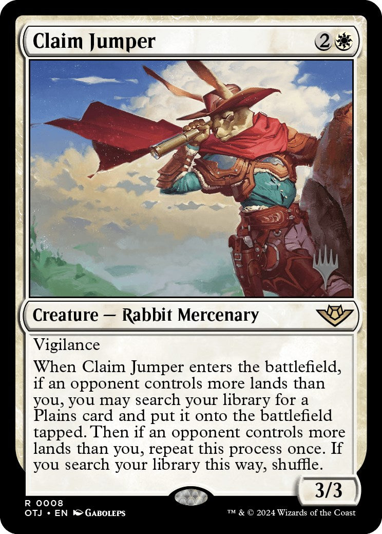 Claim Jumper (Promo Pack) [Outlaws of Thunder Junction Promo Pack]