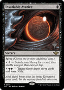 Insatiable Avarice (Promo Pack) [Outlaws of Thunder Junction Promo Pack]