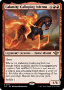 Calamity, Galloping Inferno (Promo Pack) [Outlaws of Thunder Junction Promo Pack]