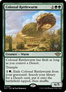 Colossal Rattlewurm (Promo Pack) [Outlaws of Thunder Junction Promo Pack]