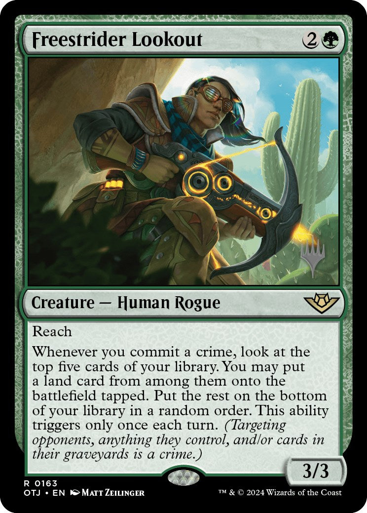 Freestrider Lookout (Promo Pack) [Outlaws of Thunder Junction Promo Pack]