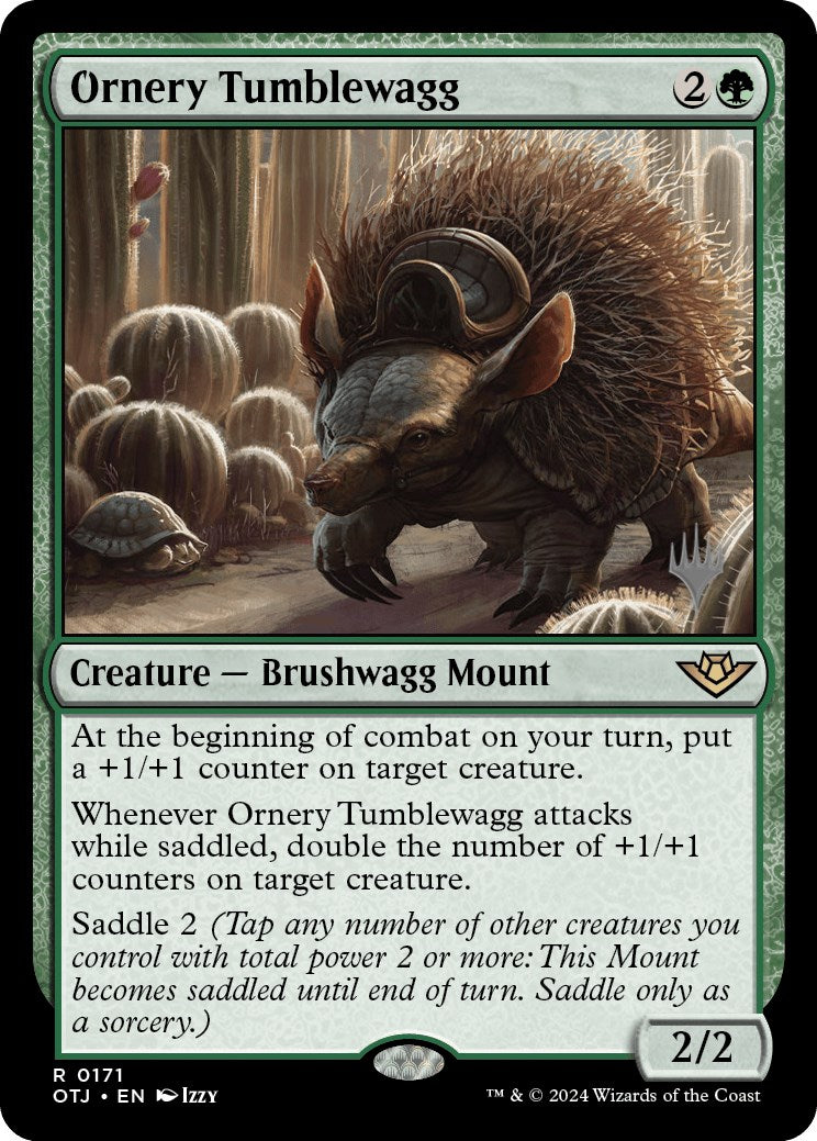 Ornery Tumblewagg (Promo Pack) [Outlaws of Thunder Junction Promo Pack]