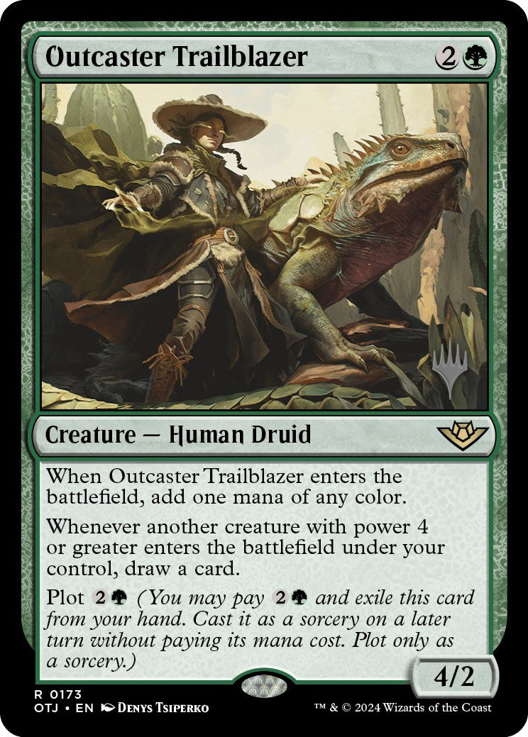 Outcaster Trailblazer (Promo Pack) [Outlaws of Thunder Junction Promo Pack]