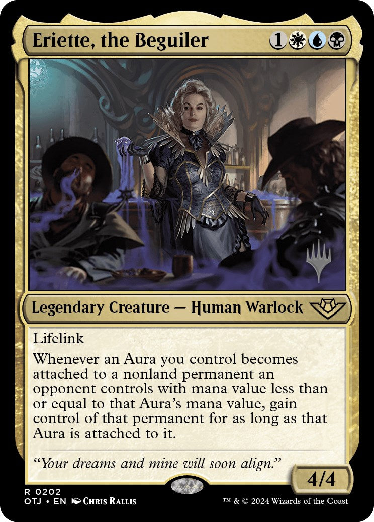 Eriette, the Beguiler (Promo Pack) [Outlaws of Thunder Junction Promo Pack]