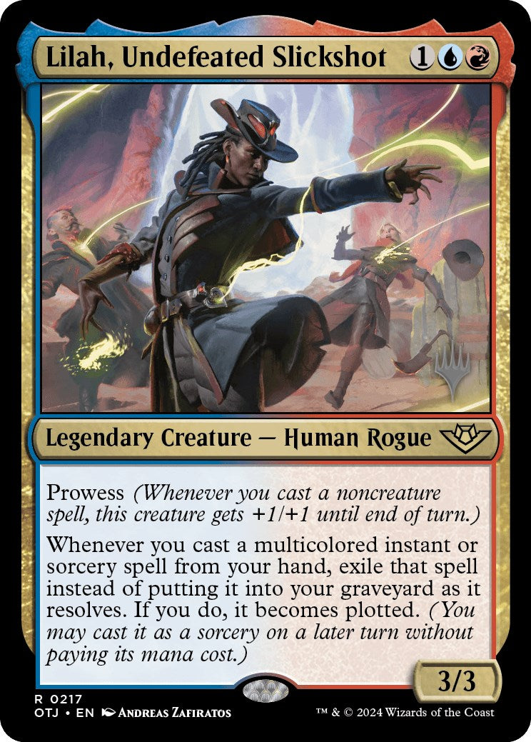 Lilah, Undefeated Slickshot (Promo Pack) [Outlaws of Thunder Junction Promo Pack]