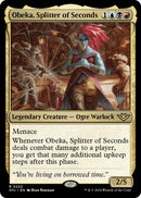 Obeka, Splitter of Seconds (Promo Pack) [Outlaws of Thunder Junction Promo Pack]