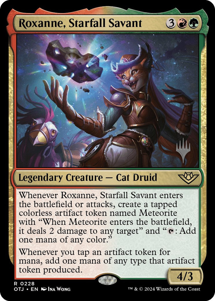 Roxanne, Starfall Savant (Promo Pack) [Outlaws of Thunder Junction Promo Pack]
