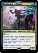 Satoru, the Infiltrator (Promo Pack) [Outlaws of Thunder Junction Promo Pack]