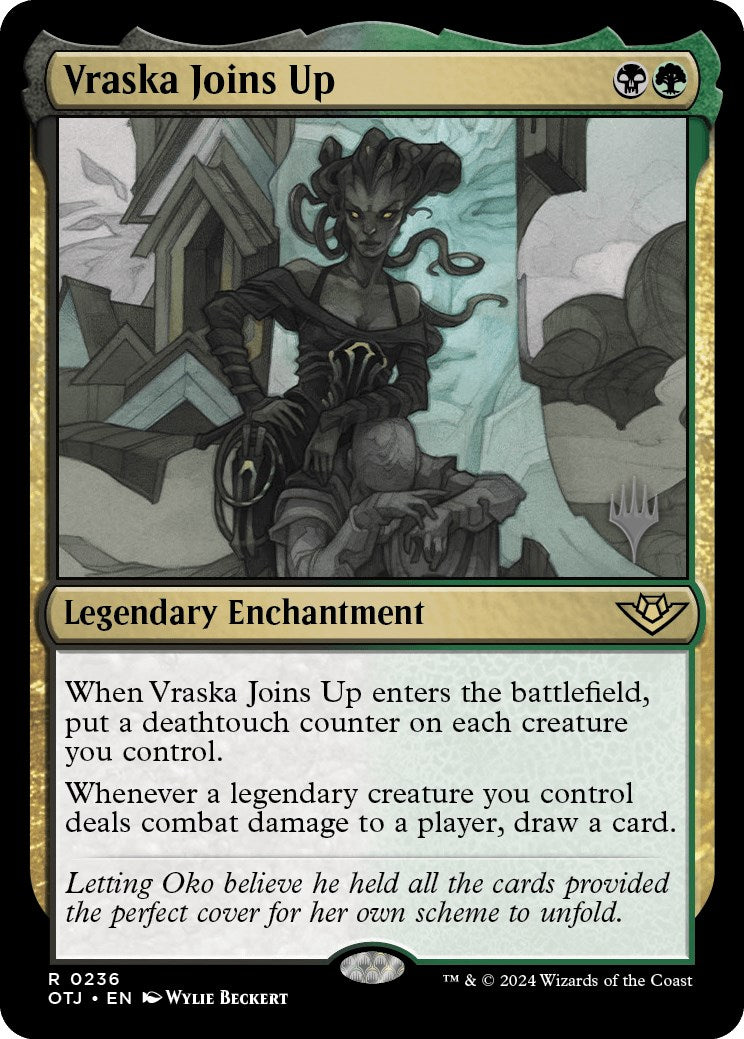 Vraska Joins Up (Promo Pack) [Outlaws of Thunder Junction Promo Pack]