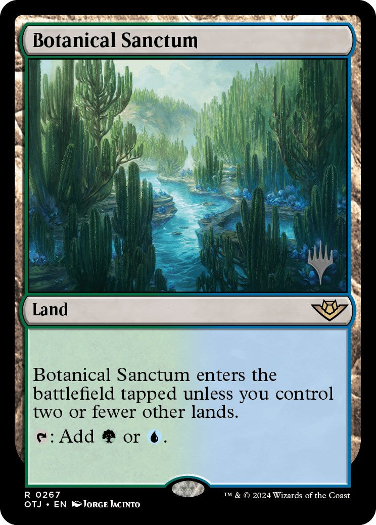 Botanical Sanctum (Promo Pack) [Outlaws of Thunder Junction Promo Pack]