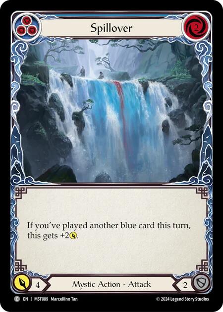 Spillover [MST089] (Part the Mistveil) Rainbow Foil