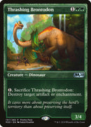 Thrashing Brontodon (Promo Pack) [Core Set 2020 Promo Pack]