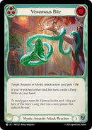 Venomous Bite (Blue) [MST022] (Part the Mistveil) Rainbow Foil