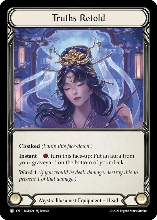 Truths Retold [MST029] (Part the Mistveil) Cold Foil