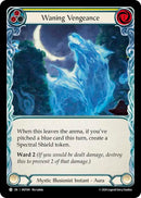 Waning Vengeance (Yellow) [MST041] (Part the Mistveil) Rainbow Foil