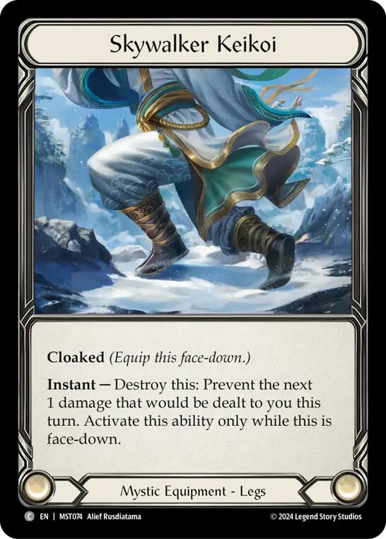 Skywalker Keikoi [MST074] (Part the Mistveil) Cold Foil