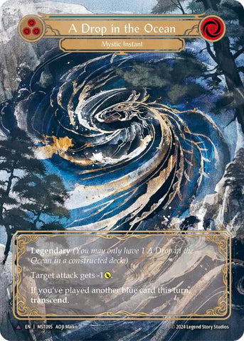 A Drop in the Ocean // Inner Chi (Marvel) [MST095] (Part the Mistveil) Cold Foil