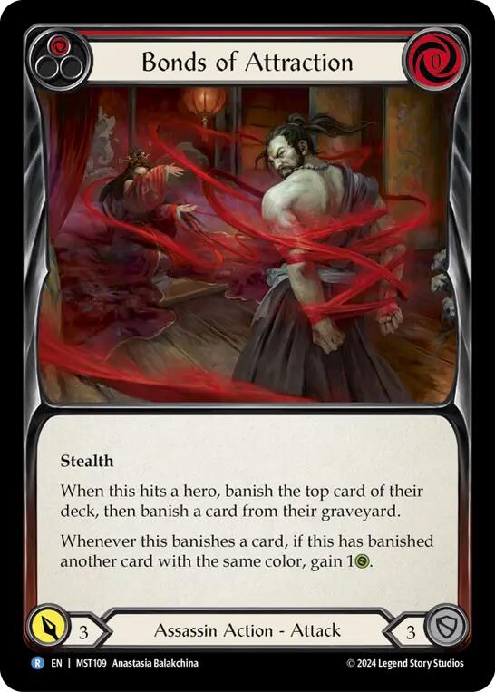 Bonds of Attraction (Red) [MST109] (Part the Mistveil) Rainbow Foil
