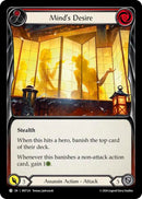 Mind's Desire (Red) [MST124] (Part the Mistveil) Rainbow Foil