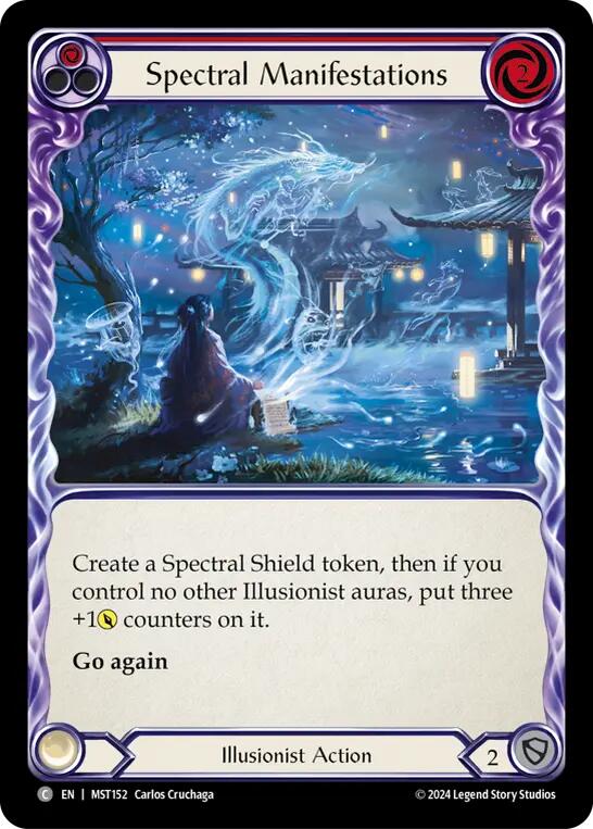 Spectral Manifestations (Red) [MST152] (Part the Mistveil) Rainbow Foil