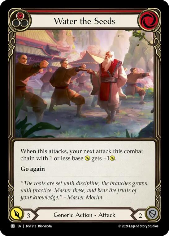Water the Seeds (Red) [MST212] (Part the Mistveil) Rainbow Foil