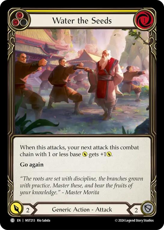 Water the Seeds (Yellow) [MST213] (Part the Mistveil) Rainbow Foil