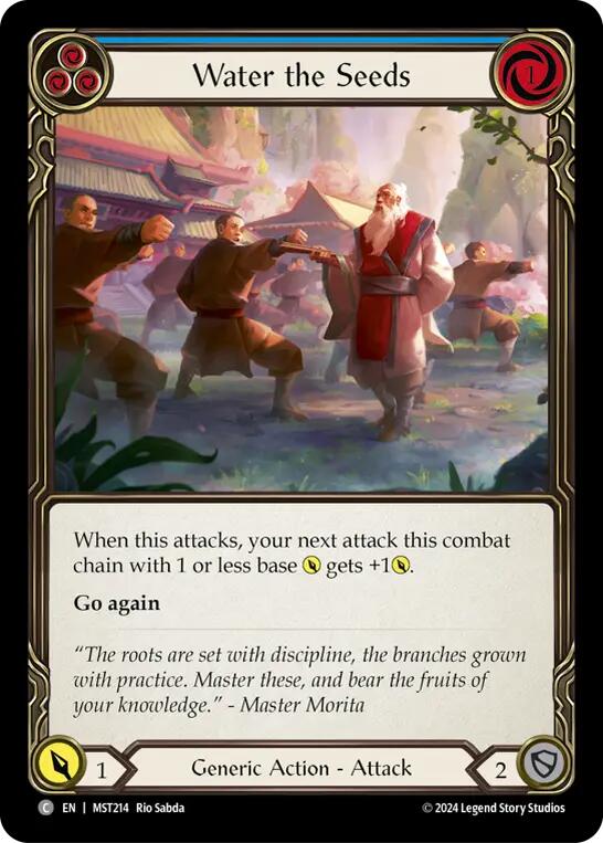 Water the Seeds (Blue) [MST214] (Part the Mistveil) Rainbow Foil