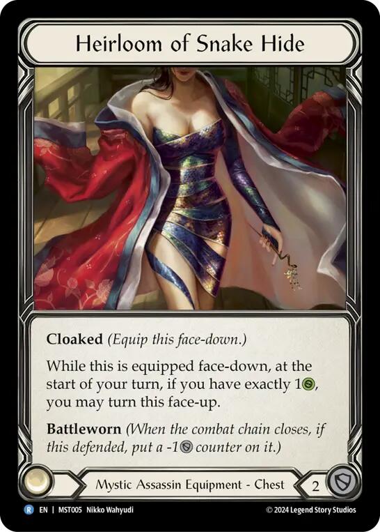 Heirloom of Snake Hide [MST005] (Part the Mistveil) Cold Foil