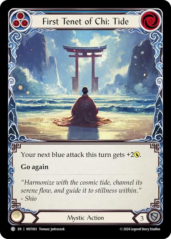 First Tenet of Chi: Tide [MST093] (Part the Mistveil) Rainbow Foil