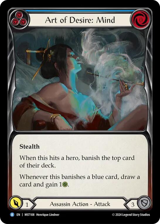 Art of Desire: Mind [MST108] (Part the Mistveil) Rainbow Foil