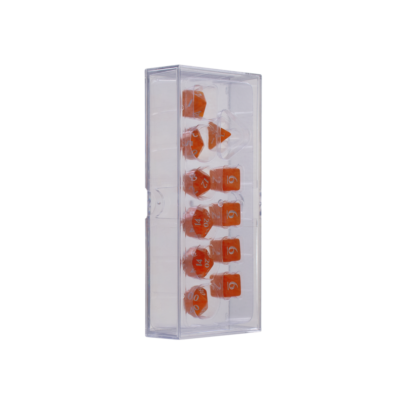 Ultra PRO: 11-Dice Set - Eclipse (Pumpkin Orange)