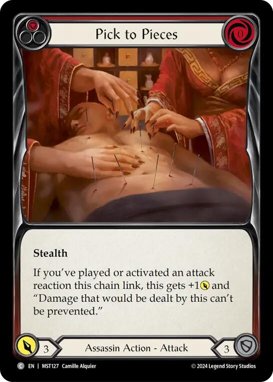 Pick to Pieces (Red) [MST127] (Part the Mistveil) Rainbow Foil