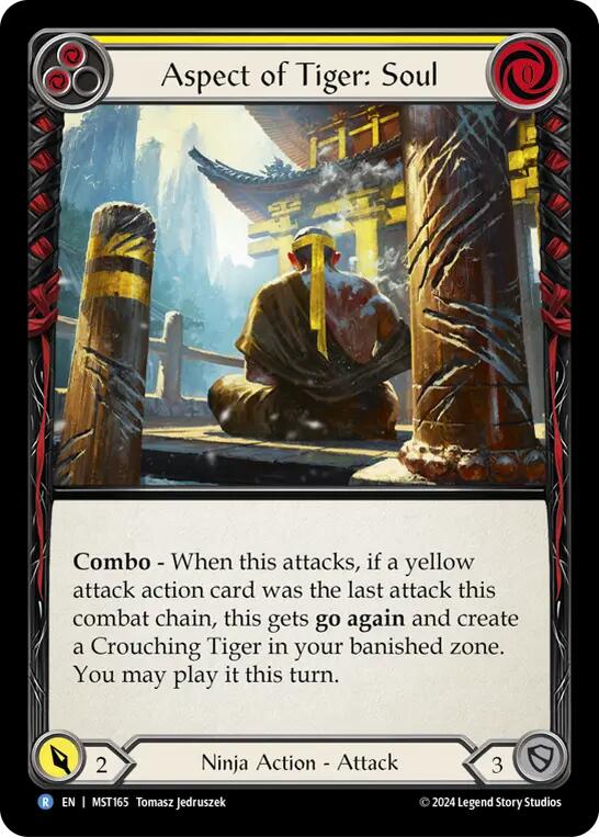 Aspect of Tiger: Soul [MST165] (Part the Mistveil) Rainbow Foil